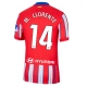 Atletico Madrid Marcos Llorente #14 Replike Domaci Dres 2024-25 Kratak Rukav